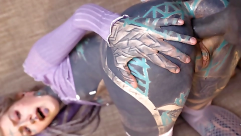 Blonde amateur with small ass gets her ass pounded