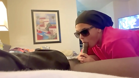 Amateur interracial sex movie with a big cock and a big ass