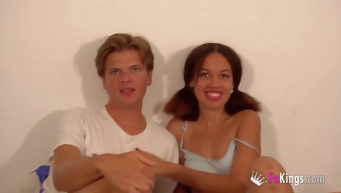 Ebony teen is receiving some of the best deep throats