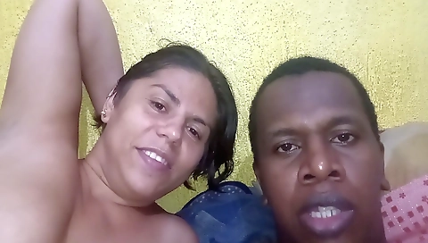 Hot ebony babe gets her pussy and tits fucked in the casting