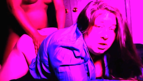 Busty brunette gets her cunt licked and rubbed by a big black cock