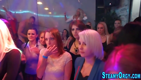 Blonde with a large booty loves deepthroat and red hair