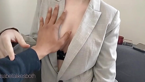 Stepmom and her boyfriend do some hardcore fucking