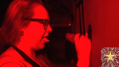 Hottie shows us how she takes it hard in this video